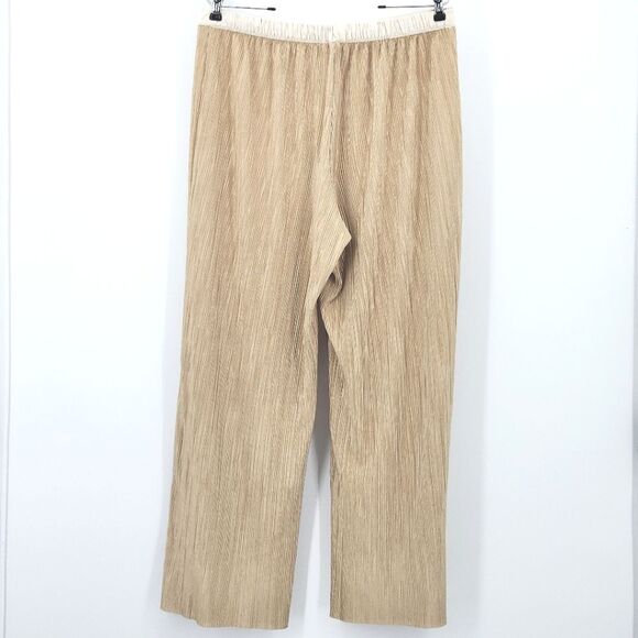 Victoria's Secret Pajamas Pants Womens Large Wide Leg Pleated Glam Model Fairy - Picture 2 of 10